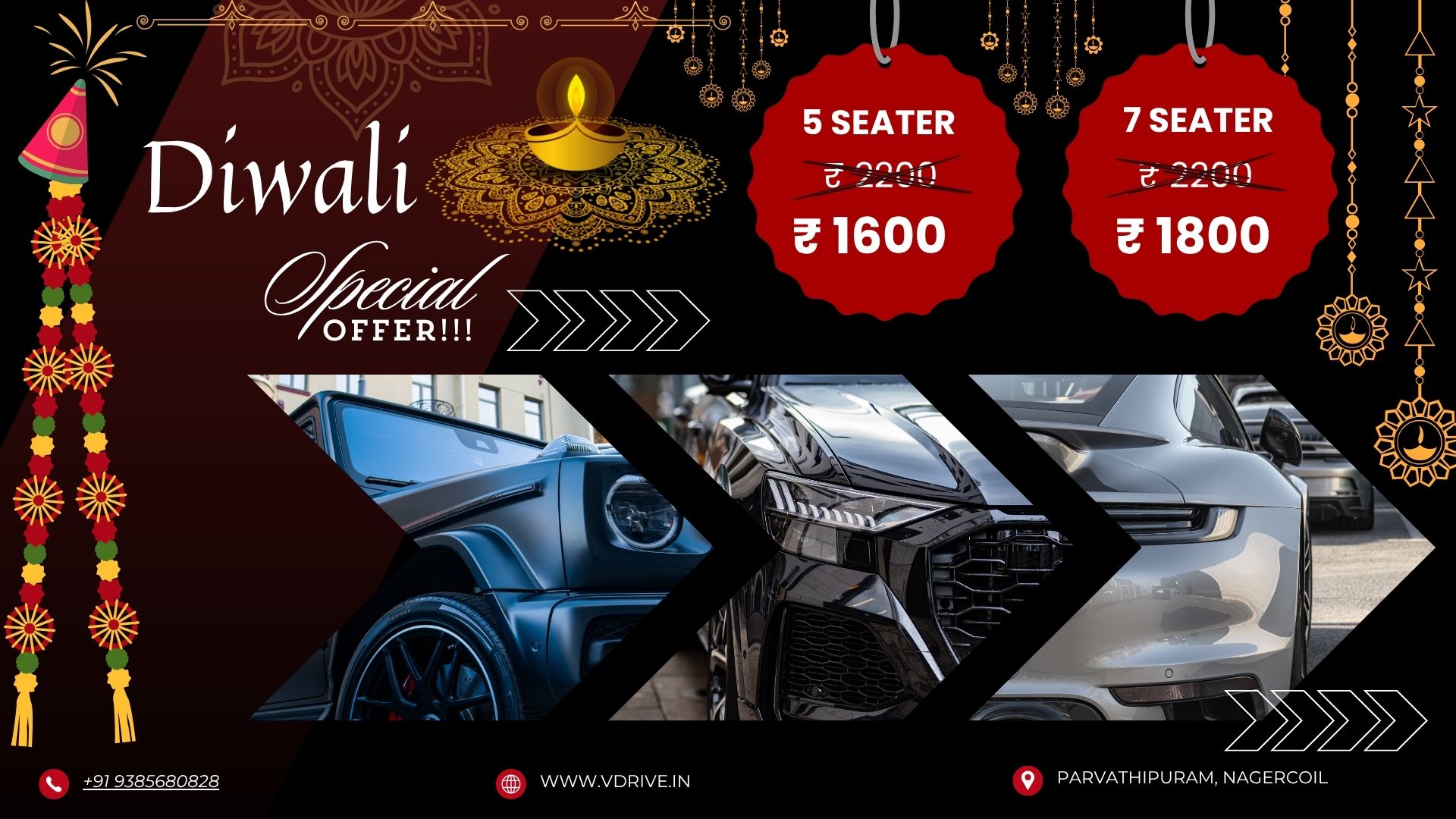  Car rental in kanyakumari